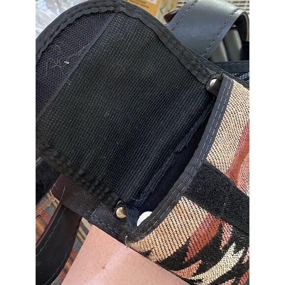 NEET Right-Handed XL Hip Belt Quiver Holder Aztec Southwestern 4-Tubes 3-Pockets - Picture 16 of 16